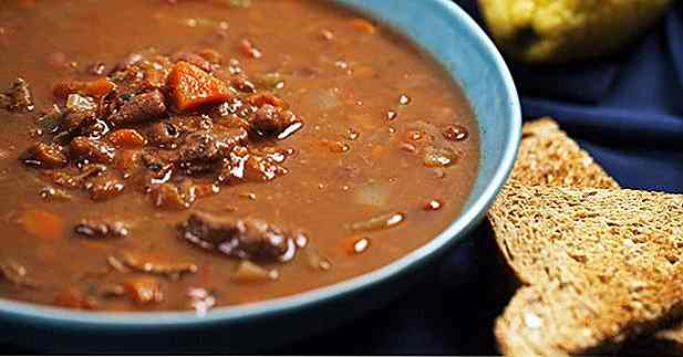 5 recettes de soupe aux haricots avec de la viande légère