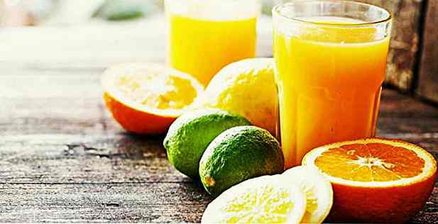 10 jus d'orange avec des recettes de citron - avantages et comment faire