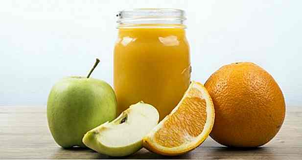 8 jus d'orange avec des recettes de pommes - avantages et comment faire