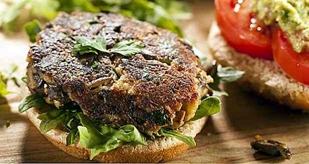 10 recettes d'hamburger léger de champignon