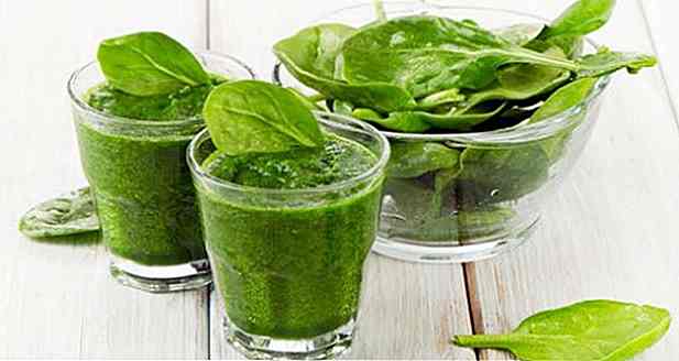 10 Detox-Saft-Rezepte mit Spinat, um Gewicht zu verlieren