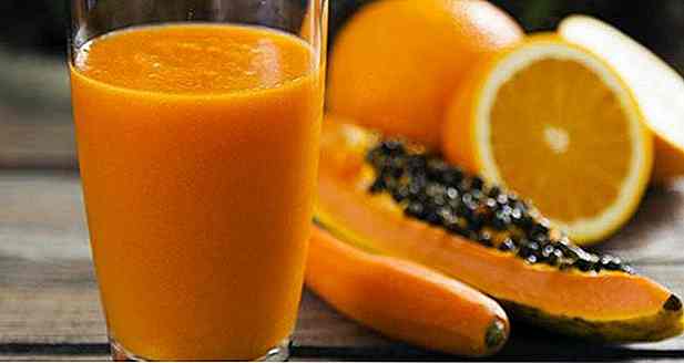8 jus d'orange avec des recettes de papaye - avantages et comment faire