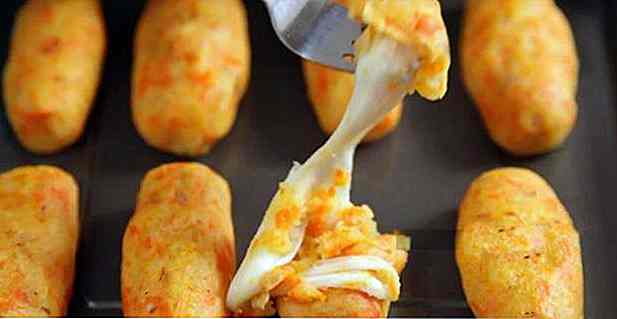9 boulettes de pommes de terre à la lumière au fromage rôti