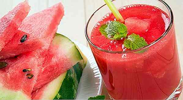 8 Kohl Saft Rezepte mit Wassermelone, Gewicht zu verlieren