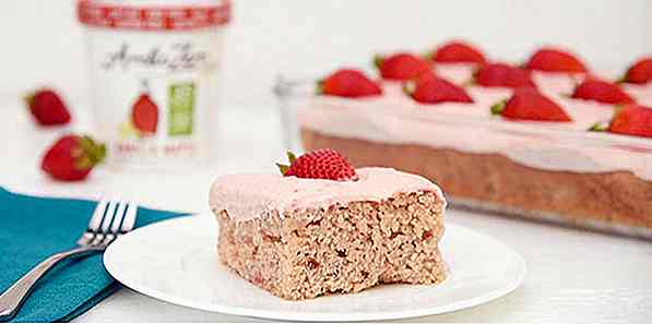 10 recettes pour l'ajustement - léger et savoureux gâteau aux fraises