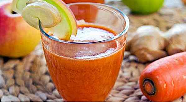 10 recettes de jus de Detox avec la carotte pour la perte de poids