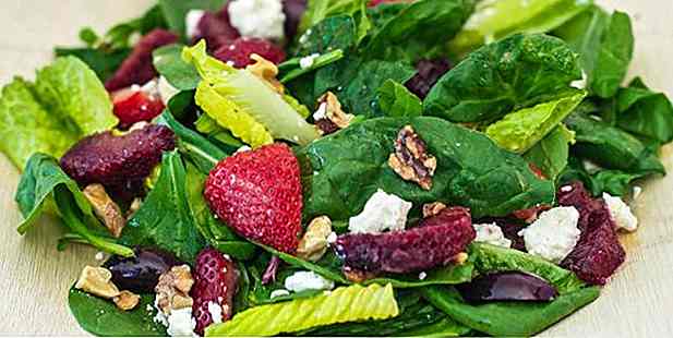 10 recettes de salade de légumes avec des fruits légers