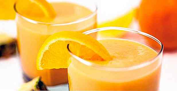 10 Rezepte für Ananassaft mit Orange