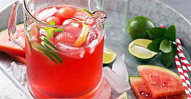 10 Rezepte für Wassermelonensaft Detox