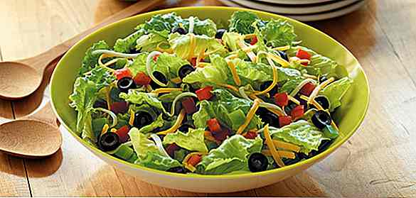 10 insalate di perdita di peso veloce e nutriente
