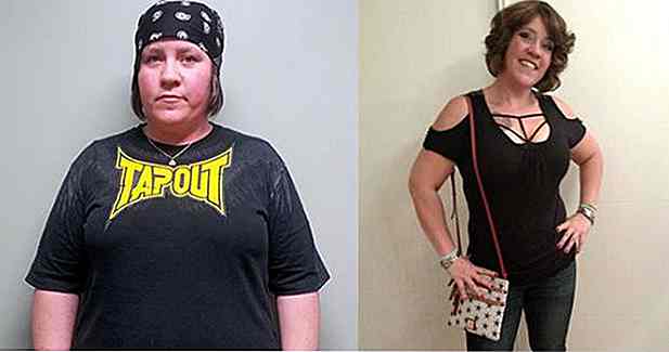 Après la lutte contre la dépression et la pensée du suicide, la femme perd 36 kg
