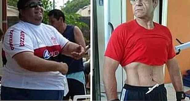 Grosse depuis l'enfance, l'homme perd 101 kg avec régime de Shakes