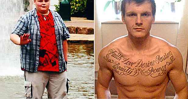 Young Slims 80 kg und stellt sich heraus David Beckham Look-alike