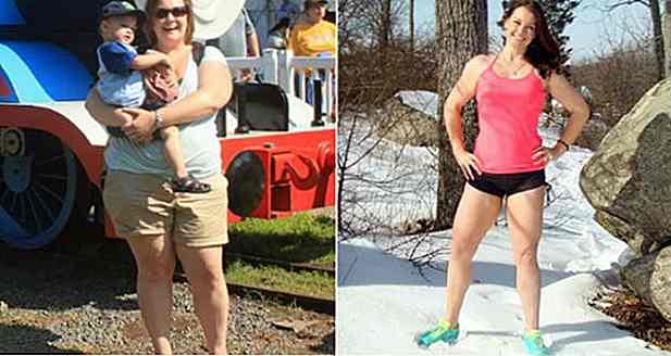 Elle est tombée amoureuse du bodybuilding et a perdu 36 kg