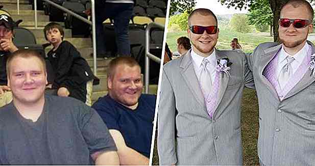Zwillingsbrüder-Verlierer über 155 Kilogramm zusammen in 2 Jahren