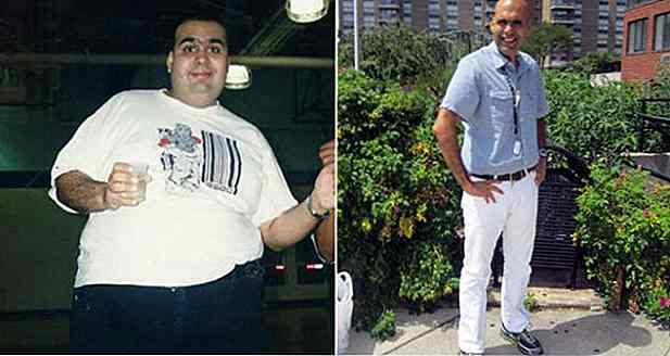 Er verlor 105 kg auf der Suche nach einer besseren Lebensqualität